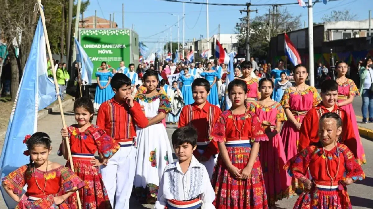 Una de las últimas ediciones de Esteban Echeverría Celebra Paraguay. 