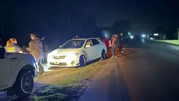 Detuvieron a un hombre de Lomas de Zamora en la ruta con cocaína tras una persecución