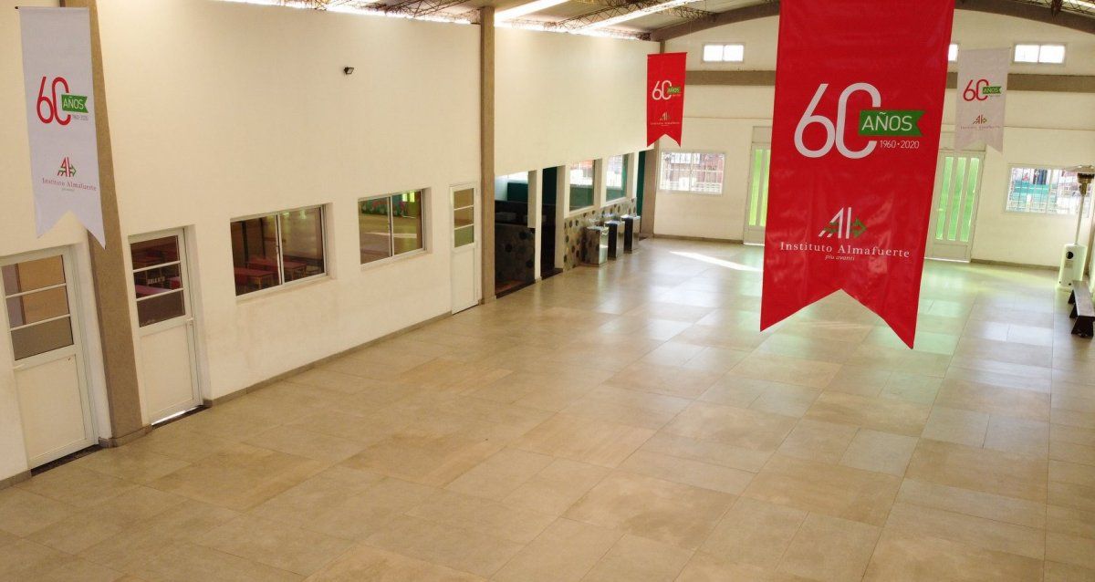 Institución. Este año se cumplieron seis décadas de historia para el Instituto Almafuerte. Educan a más de mil niños y adolescentes de la ciudad. 