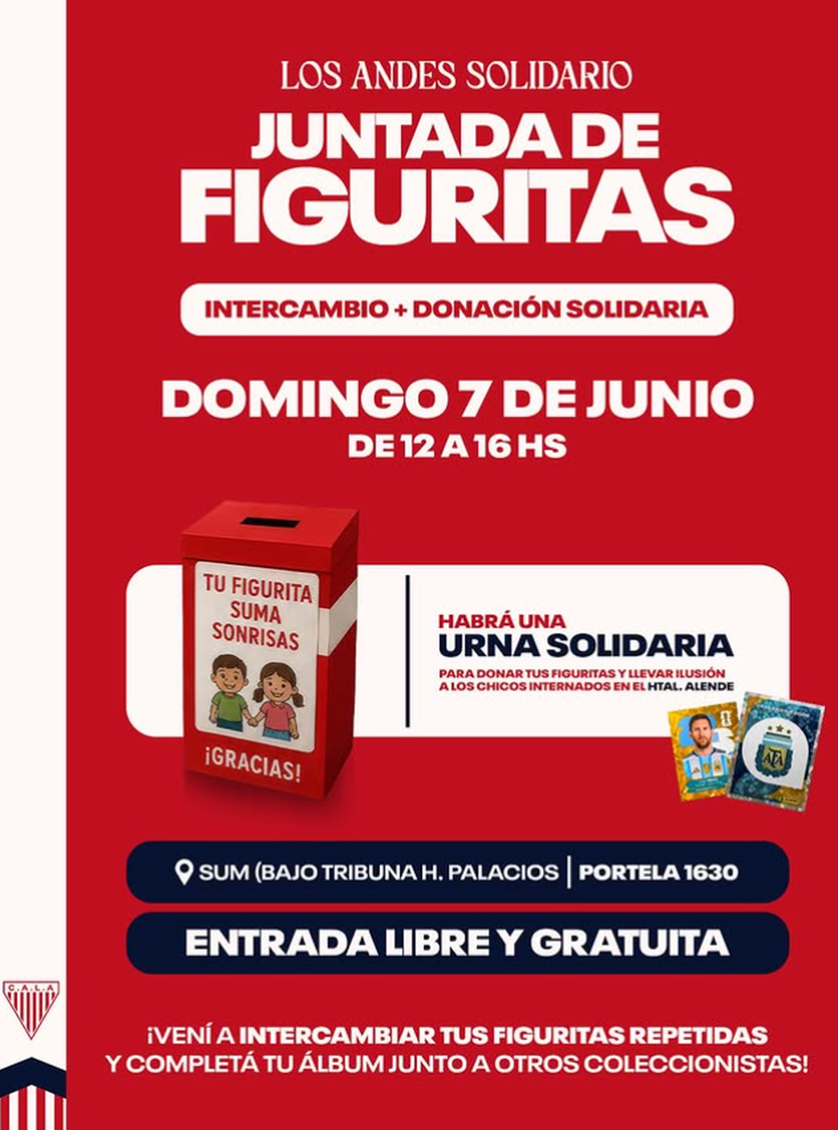 La iniciativa forma parte de las acciones impulsadas por Los Andes Solidario.