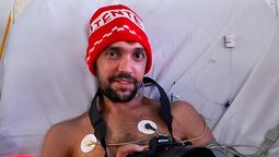 Pablo Grillo visitó su casa en Lanús tras diez meses de internación