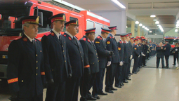 Los Bomberos Voluntarios de Lanús celebran 110 años de servicio a la comunidad.