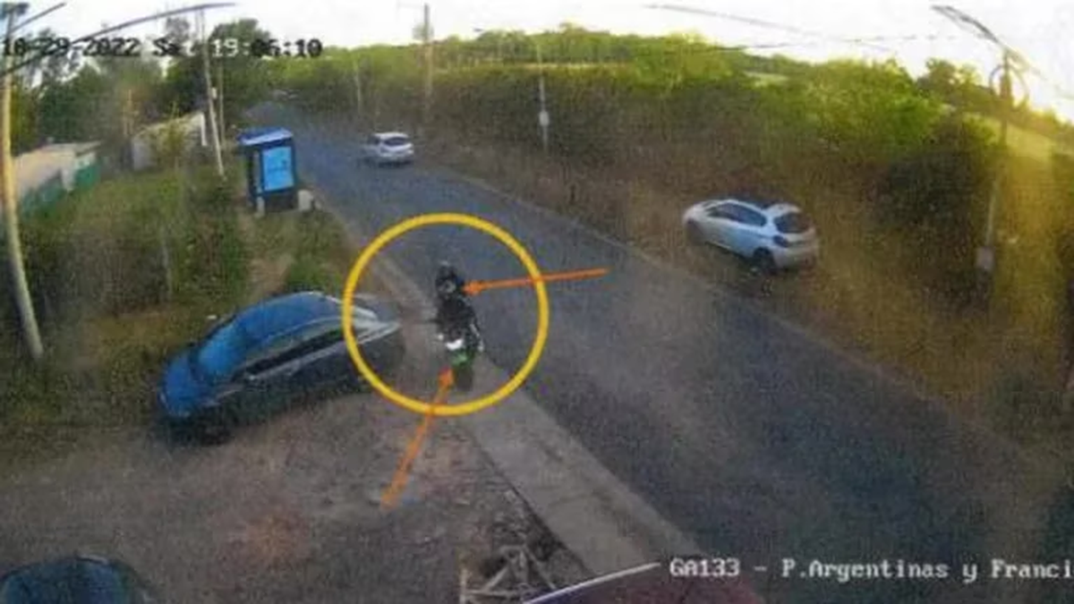 Una de las imágenes del expediente que fue crucial para la imputación del menor que se escapó del Instituto de Lomas.