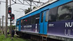 almirante brown: una formacion del tren roca atropello a una mujer y el servicio estuvo limitado