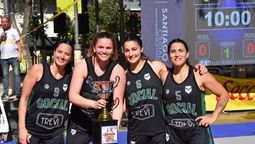 el social de alejandro korn grito campeon en santiago del estero en basquet 3x3 femenino