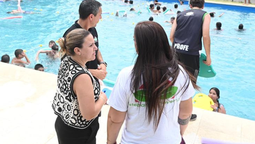 esteban echeverria: continua la colonia de verano para chicos y adultos mayores