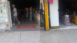 corte de luz en el centro de lomas dejo a comercios sin energia