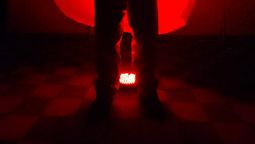 actor de temperley improvisa ramas del arte con un unico objeto: la sabana tiene poetica en si misma