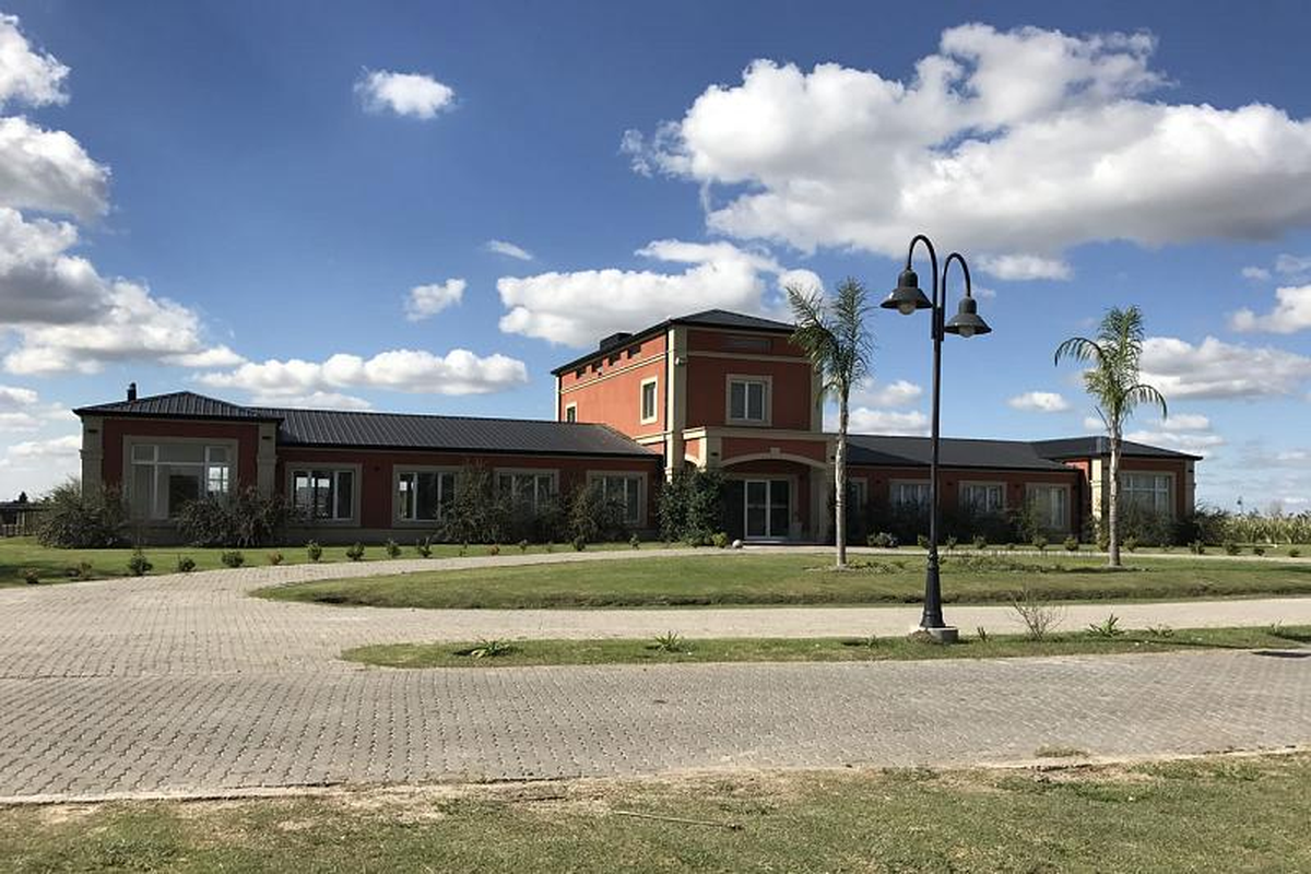 El barrio cerrado de Canning donde se produjo el allanamiento.