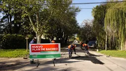 obras de bacheo en monte grande: que calles estaran cerradas al transito este martes