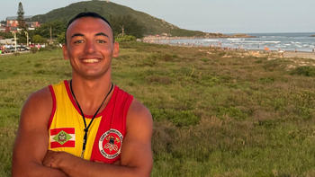 Guardavidas de Monte Grande trabaja en Brasil y fue convocado por la Cruz Roja de Malta