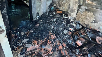 Incendio en Burzaco: una vivienda sufrió serios daños