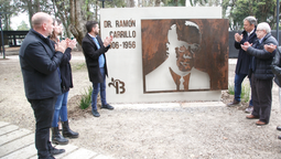Inauguraron el Parque Saludable Ramón Carrillo en Almirante Brown