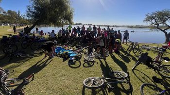Bicicleteada a la laguna de San Vicente este domingo: salen desde Banfield