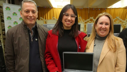 esteban echeverria: entregaron 746 notebooks a estudiantes de escuelas secundarias