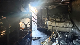 monte grande: una familia perdio su casa y comercio en un incendio y pide ayuda para reconstruir