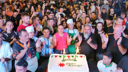 esteban echeverria: con cientos de vecinos, se realizo una edicion especial de paseo dorrego