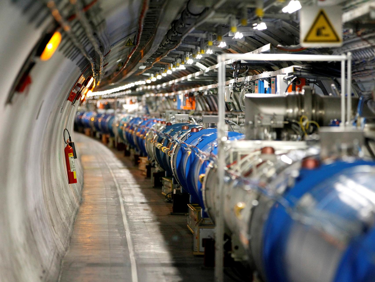 El LHC, el acelerador de partículas más grande del mundo.