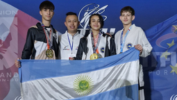 De Monte Grande a Londres: tres taekwondistas obtuvieron medallas en el Campeonato Europeo