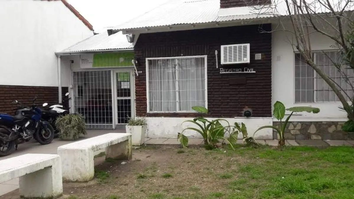 El registro civil de Monte Grande.