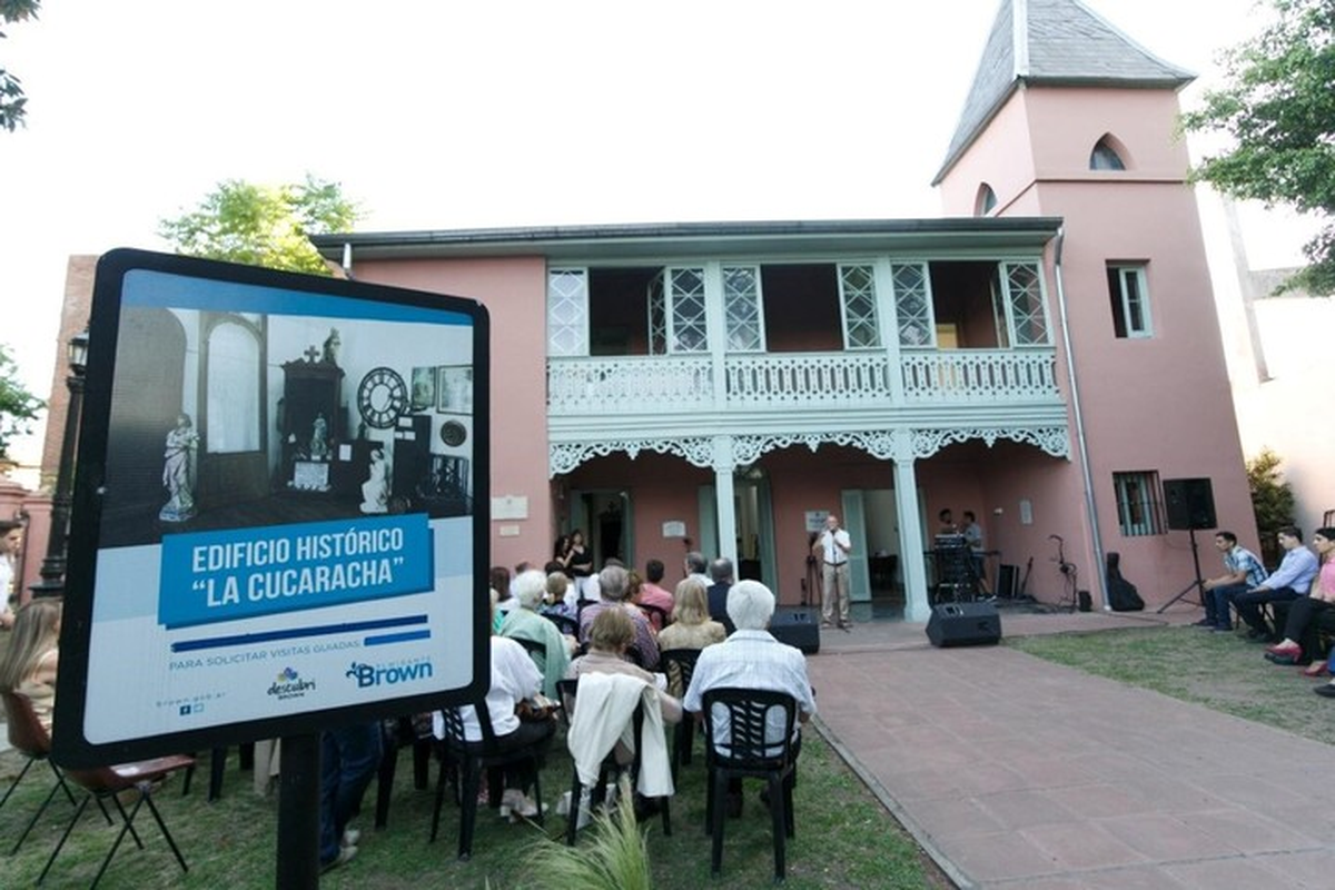 El evento se realizará en el Edificio Histórico La Cucaracha, en Adrogué.
