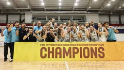 argentina se consagro campeon en el sudamericano u17 de basquet: el oro es fruto del esfuerzo de todas