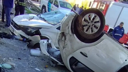 villa centenario: murio el automovilista que provoco un choque fatal