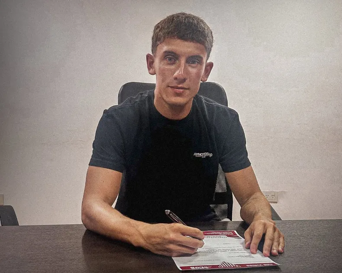 D&iacute;az firm&oacute; contrato con Los Andes por un a&ntilde;o.