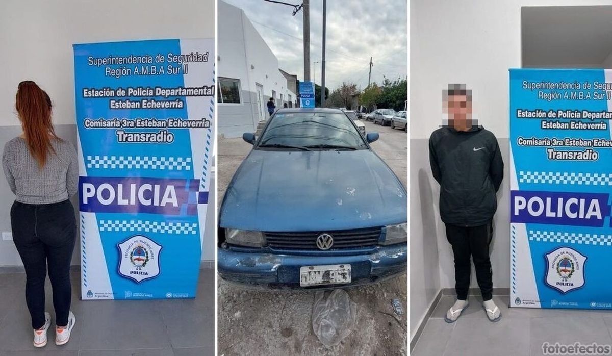 Robaron un auto y fueron detenidos en Esteban Echeverría: tienen 17 y 18 años