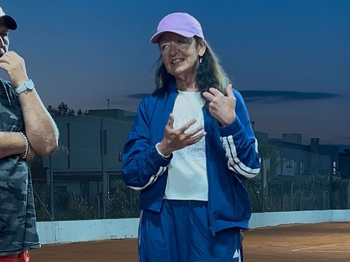 Liliana, vecina de Canning, habló con El Diario Sur sobre la nuevas canchas de Tenis