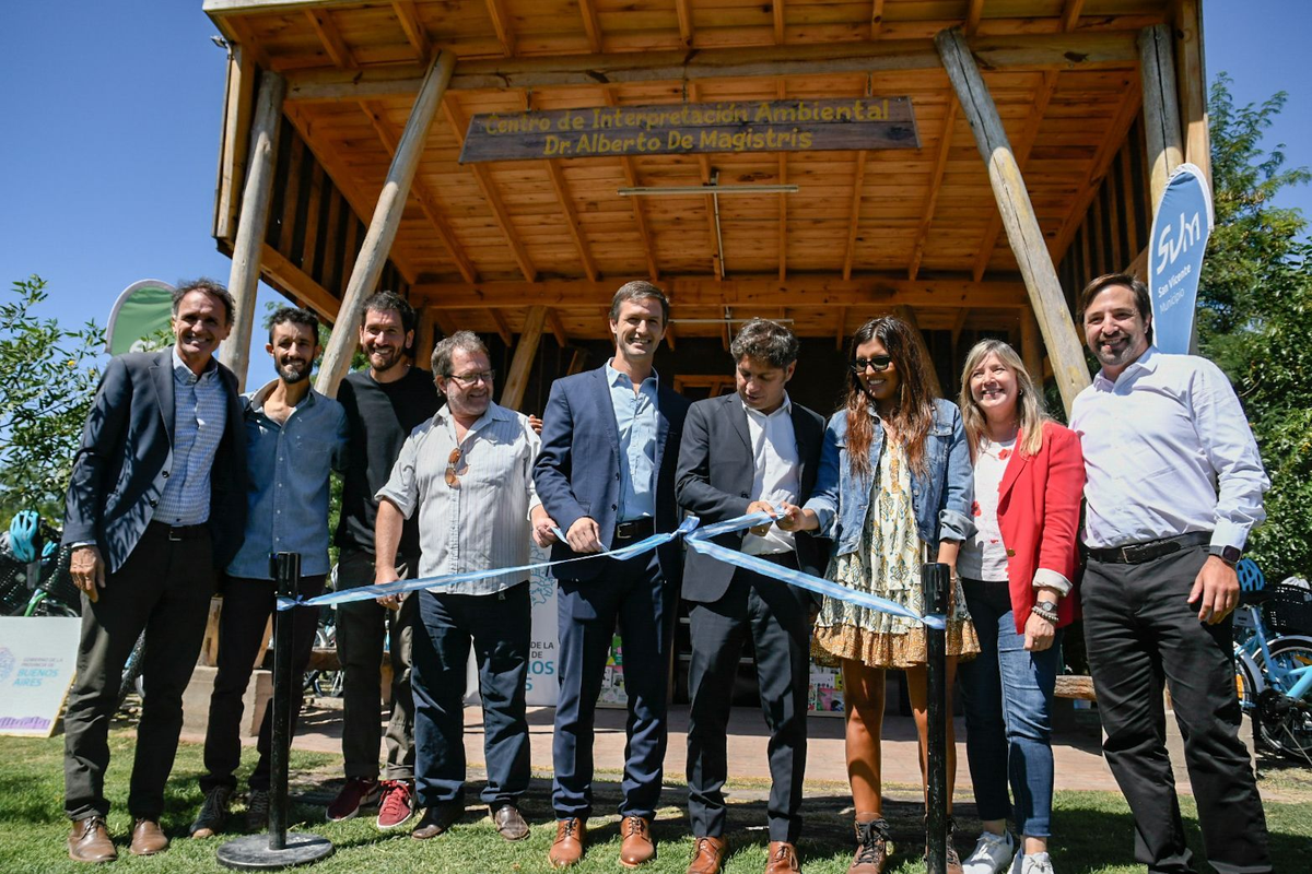 El Puesto 3 de la Laguna de San Vicente fue inaugurado este martes por el gobernador Axel Kicillof.