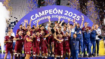 Lanús se consagró campeón de la Copa Sudamericana: los festejos que tiñeron de granate la zona sur