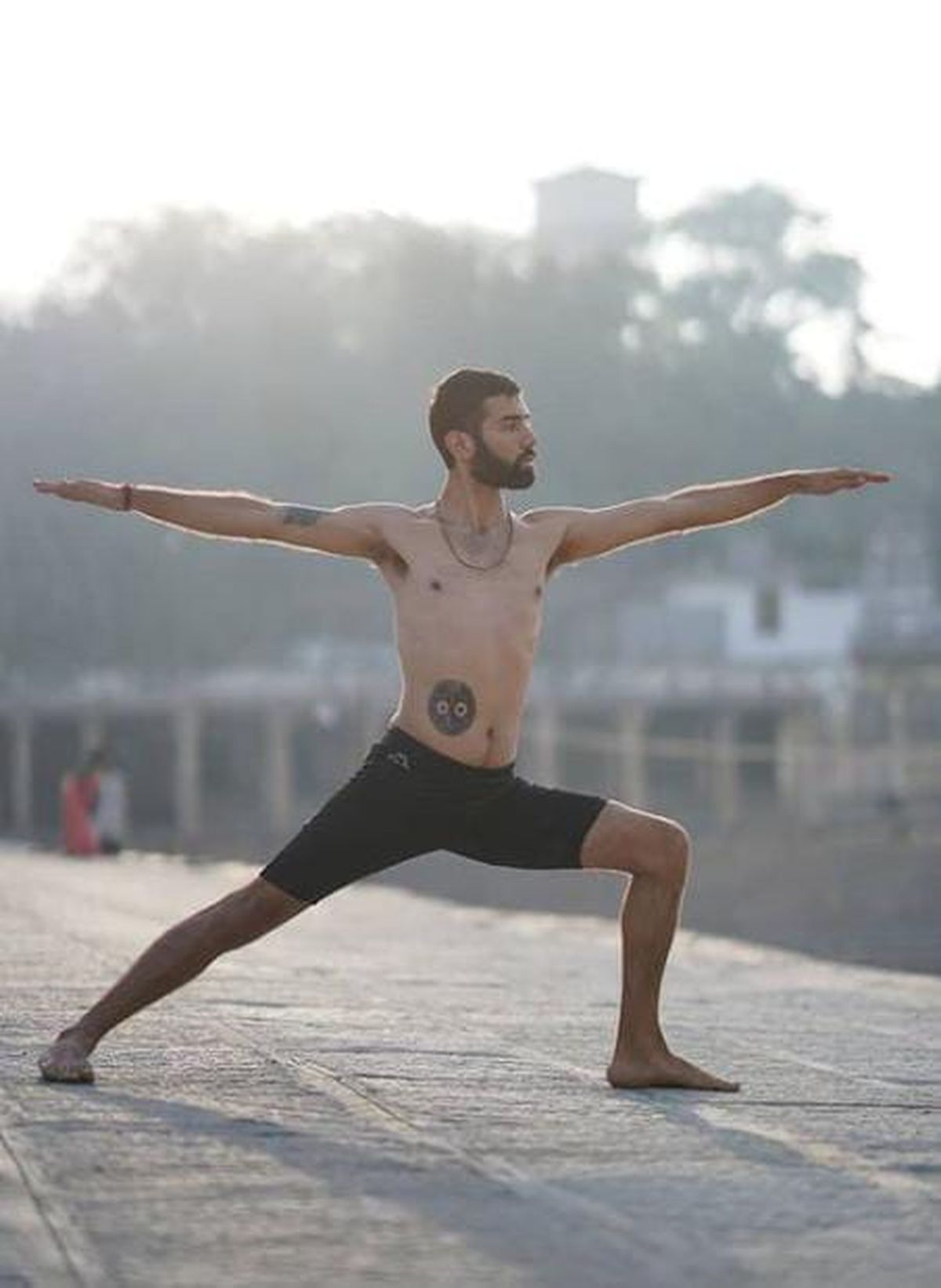 El practicante de Ashtanga Yoga Fernando Fiore observ&oacute; que meditar puede trasladarse a otras actividades.