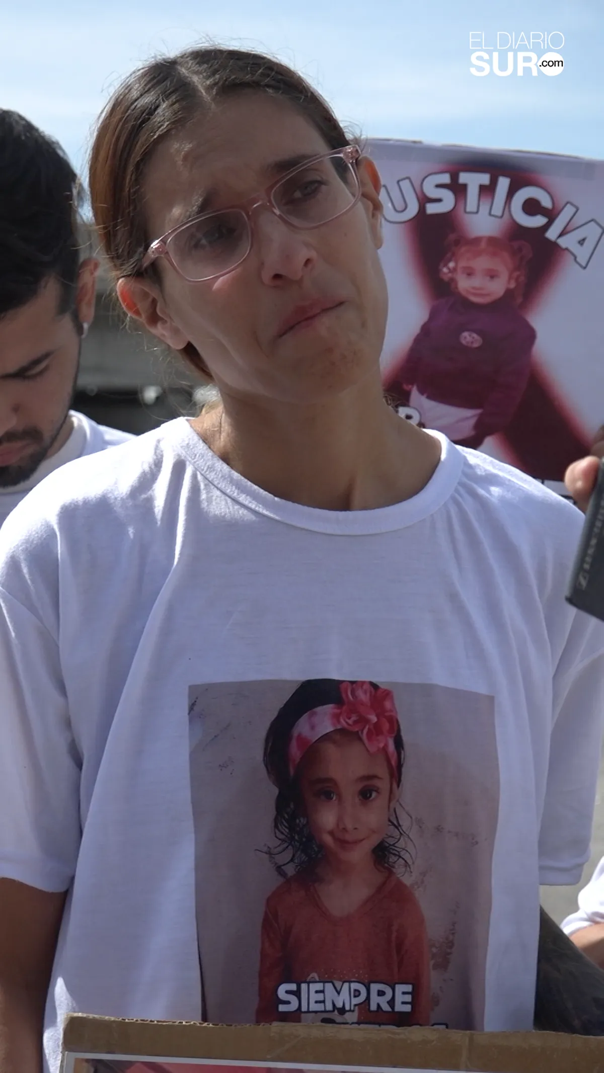 Alejandra Jara, la mam&aacute; de la nena atropellada en Lomas de Zamora.&nbsp;