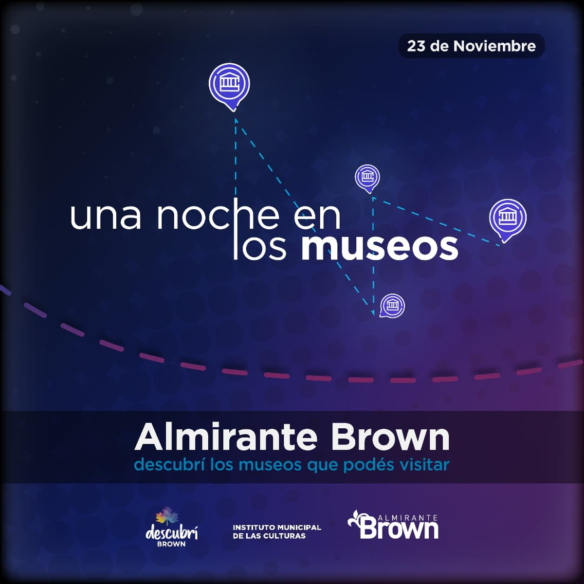 El Municipio de Almirante Brown organiza una nueva edici&oacute;n de "La Noche de los Museos".