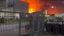 explosion en canning: piden a los vecinos resguardarse del humo toxico