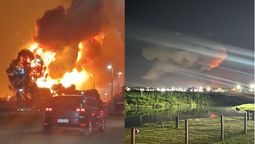 explosion en ezeiza: preocupacion en san vicente y canuelas, alertan por la direccion del humo