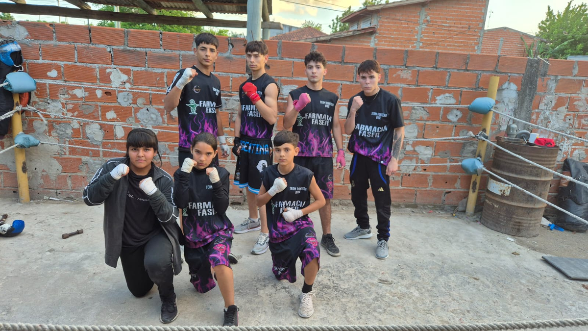 Los boxeadores que viajarán a Uruguay. Los boxeadores que viajarán a Uruguay.