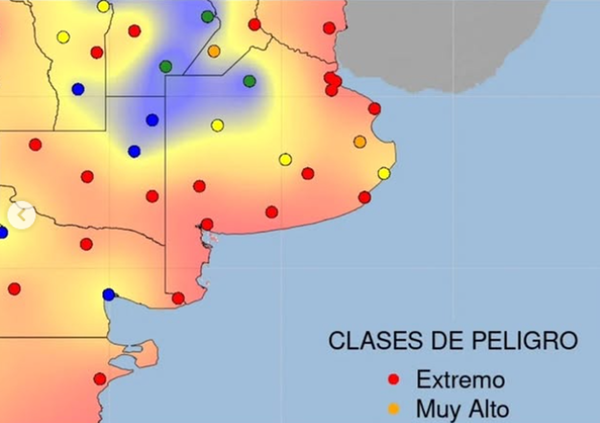 Más de la mitad del territorio bonaerense presenta condiciones críticas por altas temperaturas, baja humedad y vientos, según los informes oficiales. Más de la mitad del territorio bonaerense presenta condiciones críticas por altas temperaturas, baja humedad y vientos, según los informes oficiales.