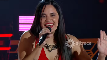 De la carpintería al escenario: una vecina de Monte Grande cantó en TV