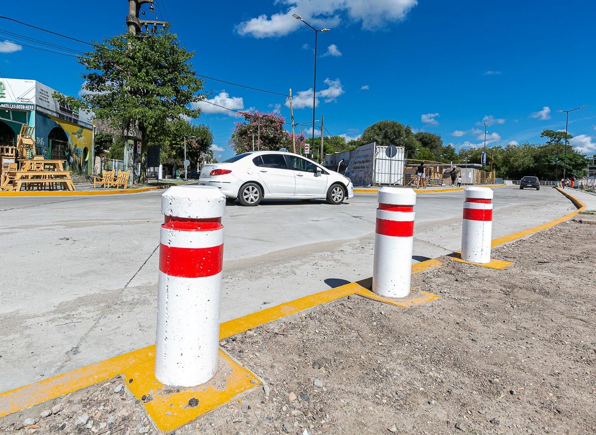 El paso nuevo de la calle se abrió en las últimas horas. El paso nuevo de la calle se abrió en las últimas horas.