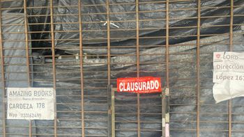 Clausuraron el edificio de la ex galería El Cisne en pleno centro de Monte Grande