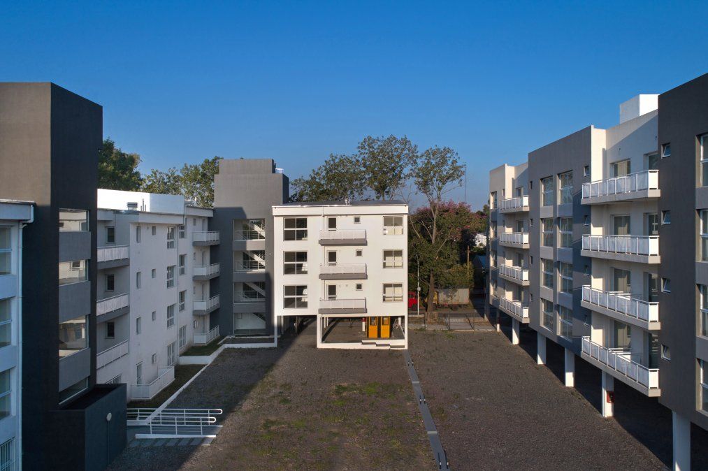 Viviendas del Plan Procrear en Lomas de Zamora.