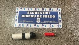 alejandro korn: detuvieron a un joven con un arma tumbera en la via publica
