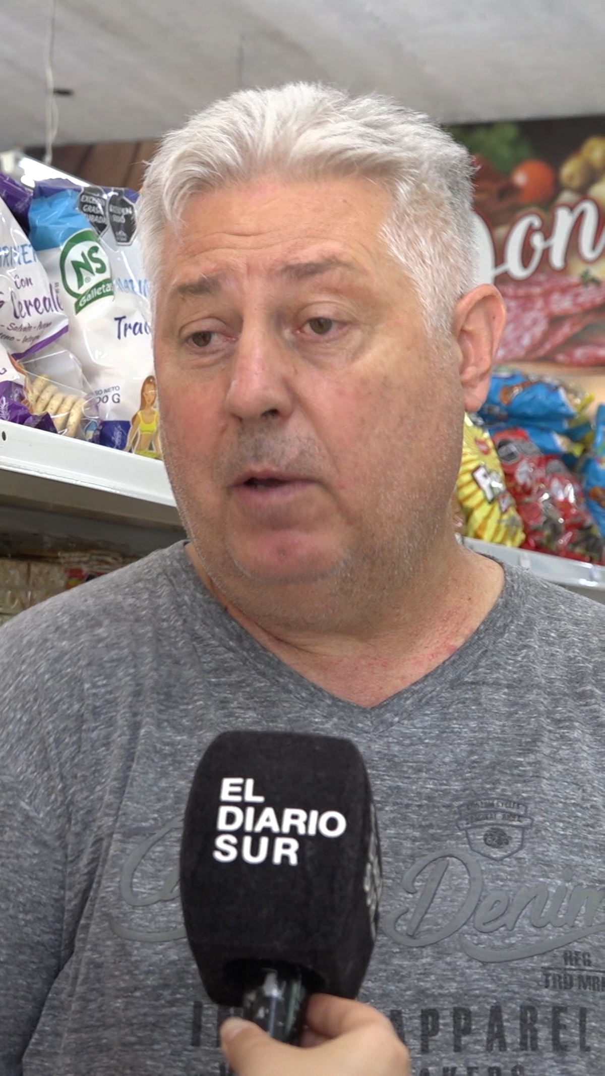 Marcelo Andrade, presidente del Centro de Almaceneros, Supermercados y Autoservicio de Esteban Echeverría.
