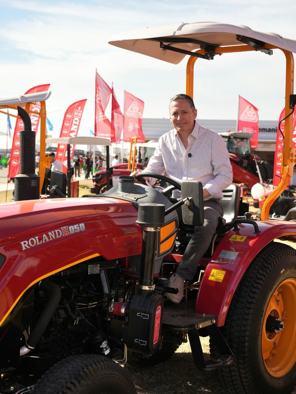 El intendente Fernando Gray visitó una nueva edición de Expoagro.