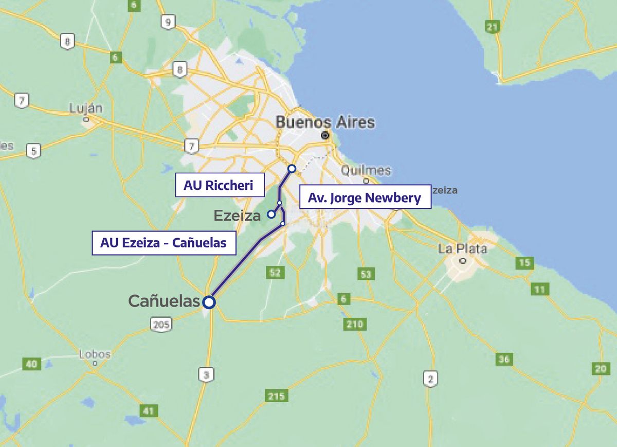 La licitación abarca rutas nacionales y autopistas clave del sur del Conurbano, con concesiones por 20 años y nuevas estaciones de peaje previstas.