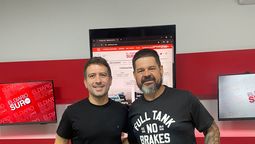 nadadores de luis guillon buscaran cruzar el rio de la plata: preparados para bancar 14 horas en el agua