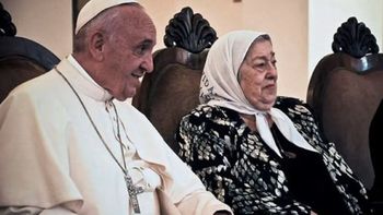 La carta del Papa Francisco por la muerte de Hebe Bonafini
