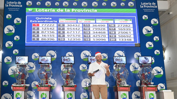 Vecinos de Almirante Brown y Esteban Echeverría ganaron premios en el Gordo de Navidad